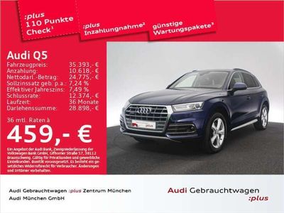 gebraucht Audi Q5 Q5 Sport40 TDI qu. sport AHK/ACC/Leder/Navi+