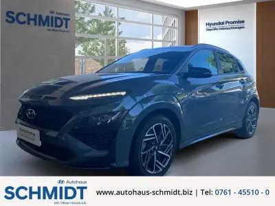 Gebraucht Hyundai Kona N Line 199 PS (146 kW) 2022 Grau SUV