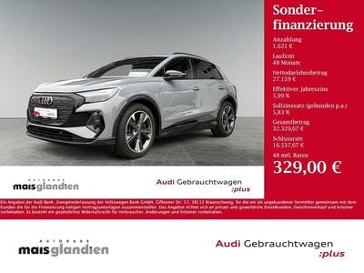 Gebraucht Audi Q4 e-tron S-Line 150 kW (204 PS) 2022 Kieselgrau SUV