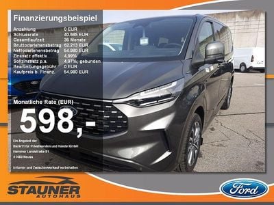 Neu Ford Tourneo Titanium X 170 PS (125 kW) 2026 Magneticgrau Van / Kleinbus