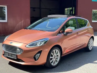 Gebraucht Ford Fiesta Titanium 101 PS (74 kW) 2017 Braun Kleinwagen