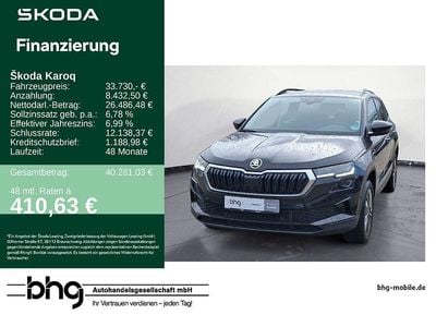 Gebraucht Skoda Karoq Style 150 PS (110 kW) 2025 Schwarz SUV