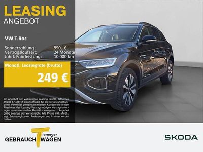 Gebraucht VW T-Roc Goal 150 PS (110 kW) 2025 Schwarz SUV