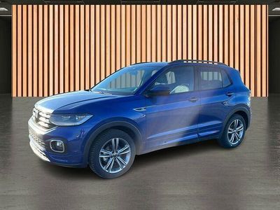 Brugt VW T-Cross R-line 110 HK (80 kW) 2024 Blå SUV
