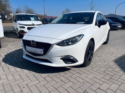 Gebraucht Mazda 3 Prime-Line 101 PS (74 kW) 2015 Weiß Limousine