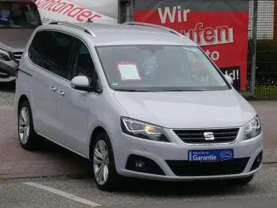 Gebraucht Seat Alhambra XCELLENCE 150 PS (110 kW) 2019 "white" silber Van / Kleinbus