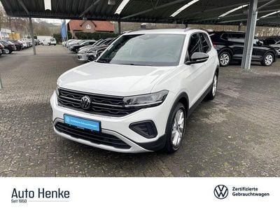 Gebraucht VW T-Cross Goal 116 PS (85 kW) 2025 Weiß SUV