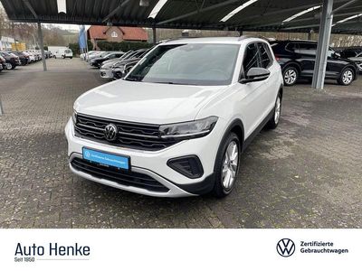 Weiß Gebraucht 2025 VW T-Cross Goal SUV | 23.899 € (Guter Preis)