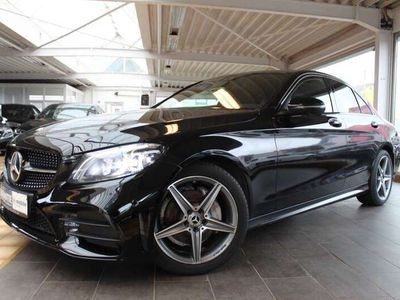 gebraucht Mercedes C200 d Lim+PANO+WIDESCREEN+AMGLINE+19"+360+STHG