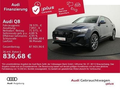 Gebraucht Audi Q8 Ambiente 286 PS (210 kW) 2025 Blau SUV