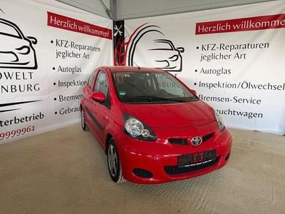 Usata Toyota Aygo Cool 68 CV (50 kW) 2009 Rosso Utilitaria