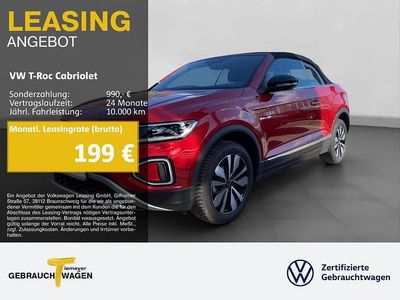 Gebraucht VW T-Roc Cabriolet Goal 116 PS (85 kW) 2025 Rot Cabrio
