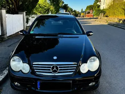 Gebraucht Mercedes C200 2005 Schwarz Coupé