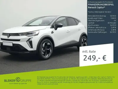Occasion Renault Captur Techno 158 ch (116 kW) 2025 Blanc SUV