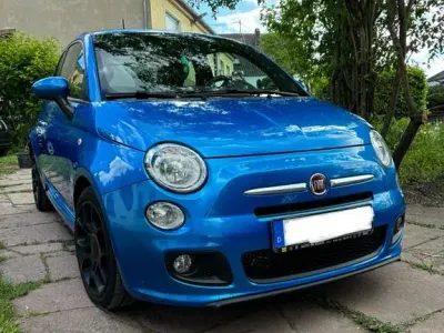 Gebraucht Fiat 500S S 105 PS (77 kW) 2015 Blau Kleinwagen