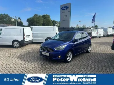 Gebraucht Ford Ka Cool & Sound Edition 86 PS (63 kW) 2018 Blau Limousine