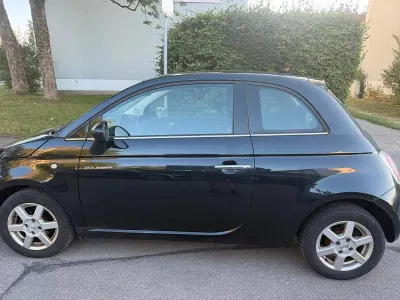 Gebraucht Fiat 500 69 PS (50 kW) 2010 Schwarz Kleinwagen