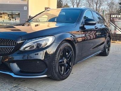 Gebraucht Mercedes C220 AMG line 163 PS (119 kW) 2017 Schwarz Limousine