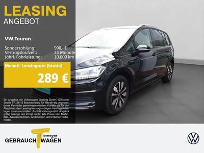 Gebraucht VW Touran Goal 150 PS (110 kW) 2025 Schwarz Van / Kleinbus
