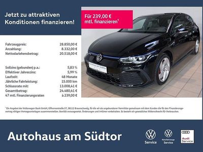 Schwarz Gebraucht 2021 VW Golf GTE Limousine | 28.850 € (Teuer)