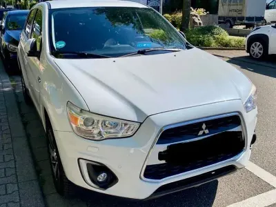 Gebraucht Mitsubishi ASX Comfort Edition 150 PS (110 kW) 2014 Weiß SUV