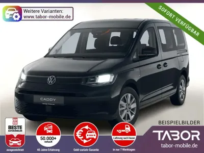 Neu VW Caddy Life 122 PS (89 kW) 2025 Deep black perleffekt Van / Kleinbus