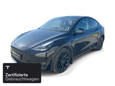 Begagnad Tesla Model Y Long Range AWD 258 kW (351 HK) 2024 Svart SUV