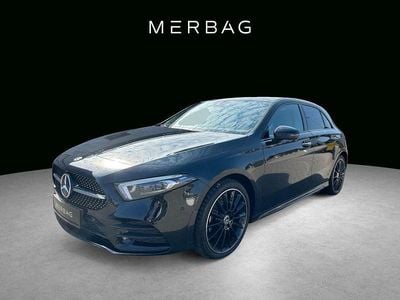 Gebraucht Mercedes A250 AMG 160 PS (117 kW) 2022 Metalliclack kosmosschwarz Limousine