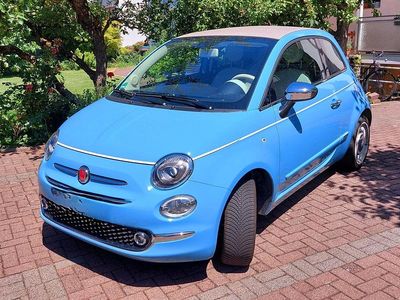 Gebraucht Fiat 500C 2019 Blau Cabrio