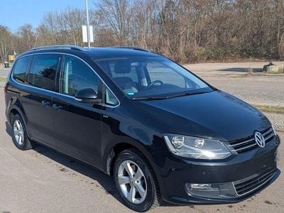 Gebraucht VW Sharan Life 140 PS (102 kW) 2013 Schwarz Van / Kleinbus