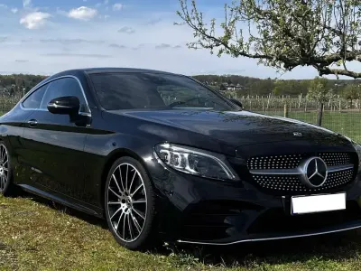 Gebraucht Mercedes C300 AMG line 258 PS (189 kW) 2019 Schwarz Coupé