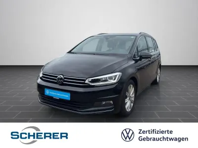 Gebraucht VW Touran Highline 150 PS (110 kW) 2025 Grenadillschwarz metallic Van / Kleinbus