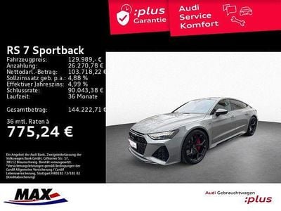 Gebraucht Audi RS7 Sportback Performance 630 PS (463 kW) 2025 Nardograu Kleinwagen