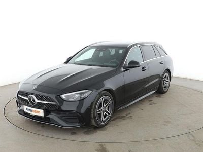 Brugt Mercedes C220 AMG line 200 HK (147 kW) 2021 Sort Stationcar