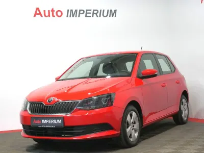 Usata Skoda Fabia Ambition 75 CV (55 kW) 2018 Rosso Utilitaria