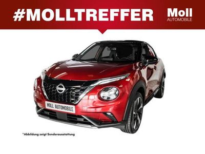 gebraucht Nissan Juke Hybrid N-DESIGN | CONNECT | BOSE | FUJI SUNSET RED / DACH SCHWARZ ***SOFORT VERFÜGBAR!***