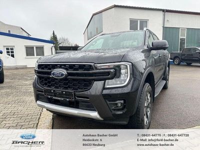 Neu Ford Ranger Wildtrack 282 PS (207 kW) 2025 Schwarz Abholung