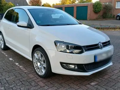 Gebraucht VW Polo Highline 105 PS (77 kW) 2010 Weiß Kleinwagen