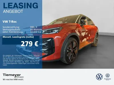 Neu VW T-Roc R-line 150 PS (110 kW) 2026 Rot SUV