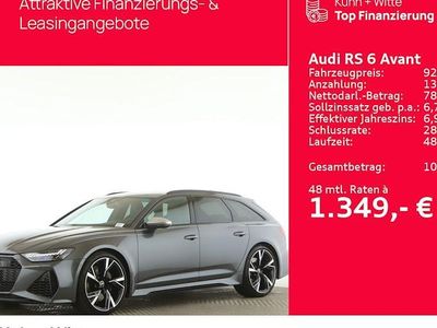 Grau Gebraucht 2022 Audi RS6 Ambiente Kombi | 89.899 € (Superpreis)