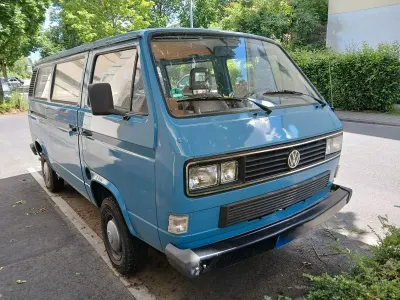 Gebraucht VW Caravelle 95 PS (69 kW) 1987 Blau Van / Kleinbus