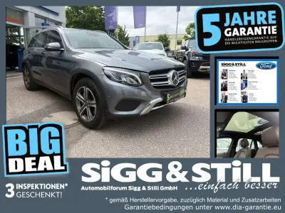 Gebraucht Mercedes GLC250 204 PS (150 kW) 2018 Selenitgrau  metalliclack SUV