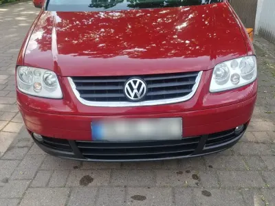 Gebraucht VW Touran Sportline 140 PS (102 kW) 2006 Rot Van / Kleinbus