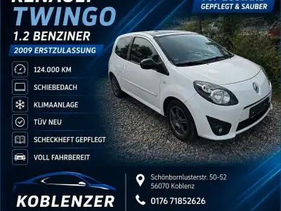 Gebraucht Renault Twingo 76 PS (55 kW) 2009 Weiß Kleinwagen