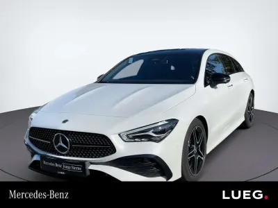 Gebraucht Mercedes CLA200 Shooting Brake Night 163 PS (119 kW) 2024 Weiß Kombi