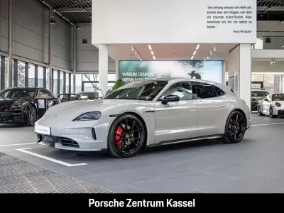 Neu Porsche Taycan 4S Sport Turismo Black Edition 439 kW (598 PS) 2026 Weiss Kombi