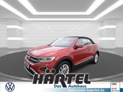 Gebraucht VW T-Roc Cabriolet Style 150 PS (110 kW) 2022 Kings red, metallic Cabrio