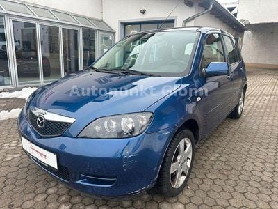 Gebraucht Mazda 2 Active 80 PS (58 kW) 2007 Blau Kleinwagen