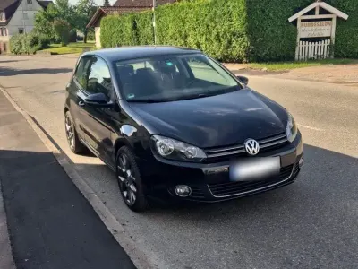 Gebraucht VW Golf VI Comfortline 160 PS (117 kW) 2009 Schwarz Kleinwagen