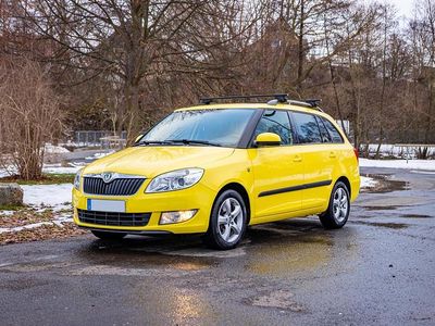 Gebraucht Skoda Fabia SportLine 105 PS (77 kW) 2012 Gelb Kombi
